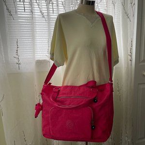 Kipling Maxwell Women Hot Pink Tote Bag
